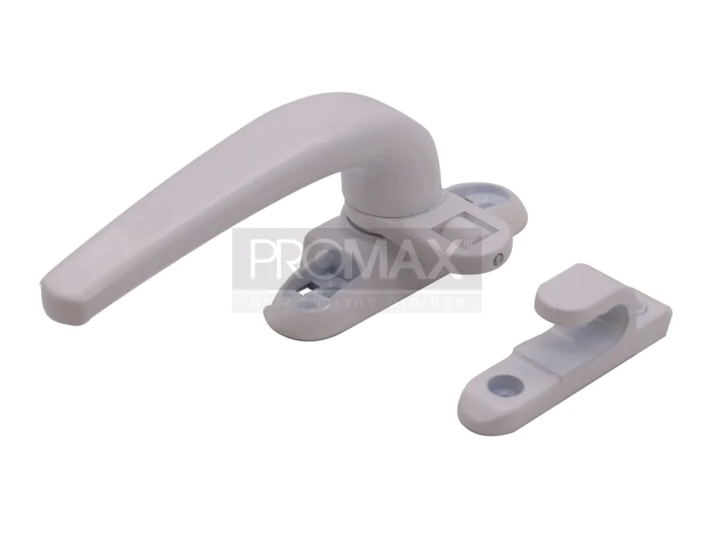 ידית חלון דגם 754 לבן (מתאים לימין ושמאל)