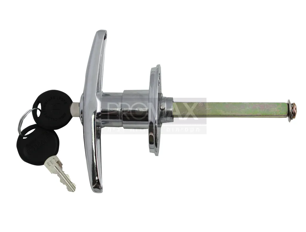 ידית לטנדר + מוט דגם "T" מפתח