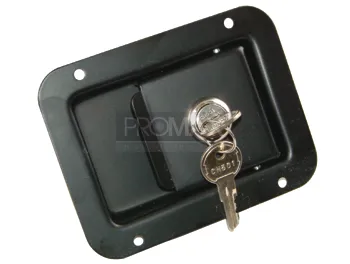 ידית לטנדר מתכת שקועה שחור אחיד