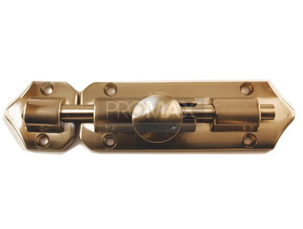 בריח דקורטיבי 100 מ"מ ניקל מט 3