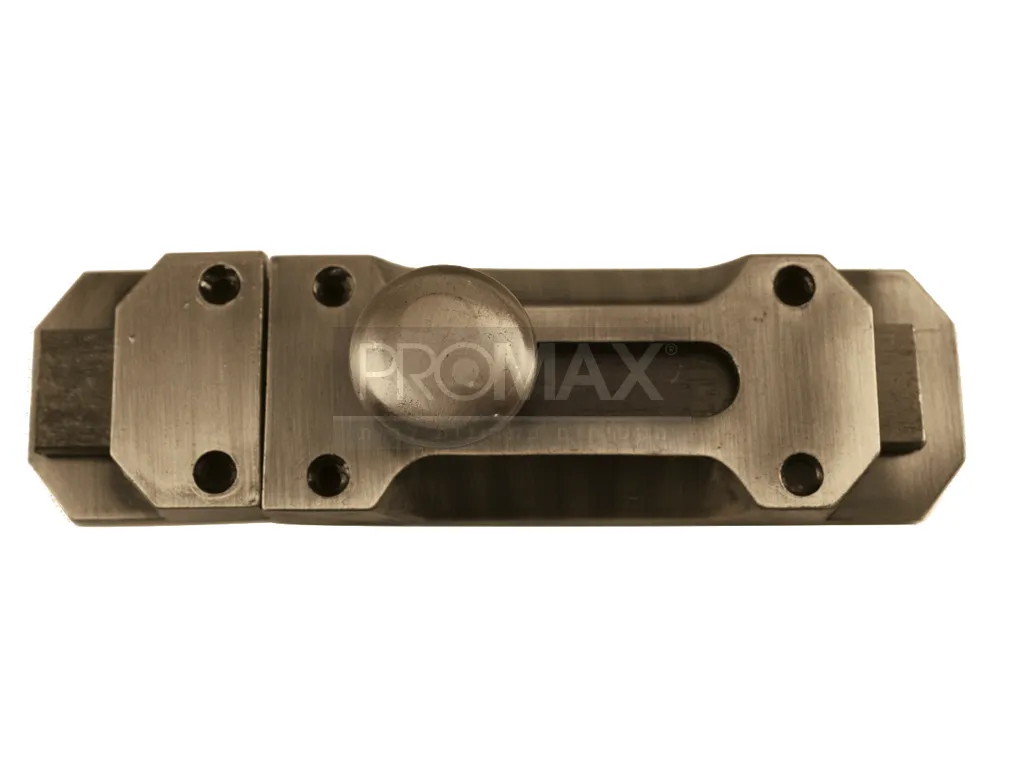 בריח שטוח דקורטיבי ניקל מט 140 מ"מ 3