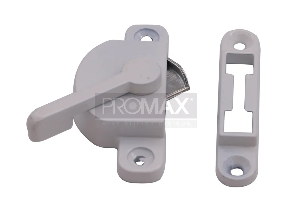 סגר איתי מתכת יחיד לבן