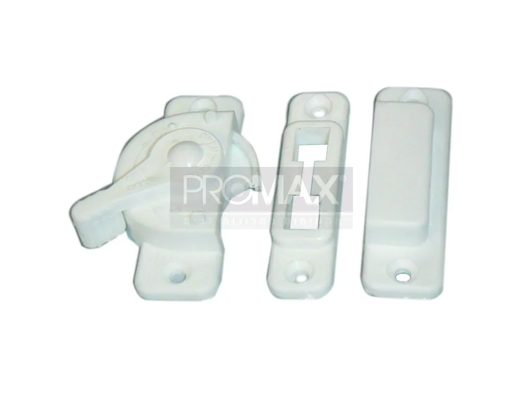 סגר איתי פלסטיק לבן יחיד וכפול