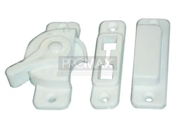 סגר איתי פלסטיק לבן יחיד וכפול