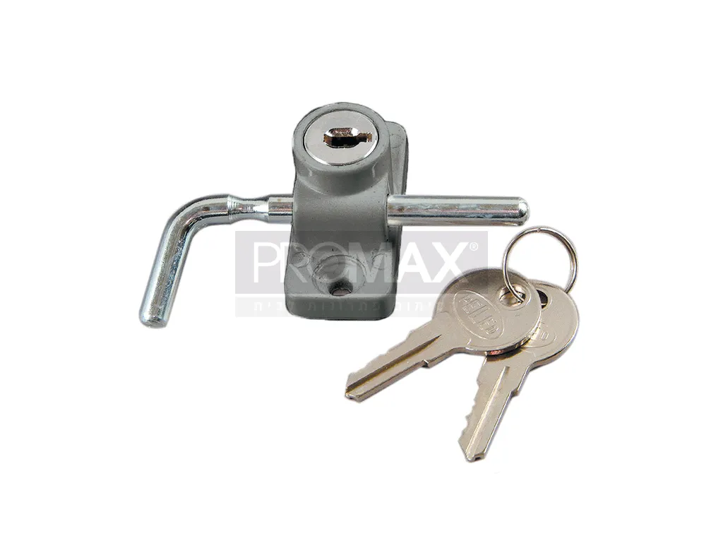 מנעול לתריס עם פין צידי 970 טיבעי אחיד