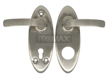 פלטות אווליות עם ידיות לדלת בטחון פלדלת