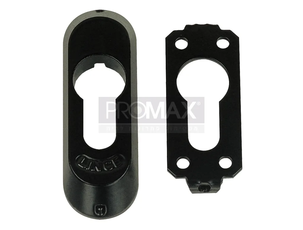 רוזטה ביטחון אובלי שחור זוג ICSA