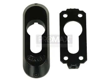 רוזטה ביטחון אובלי שחור זוג ICSA