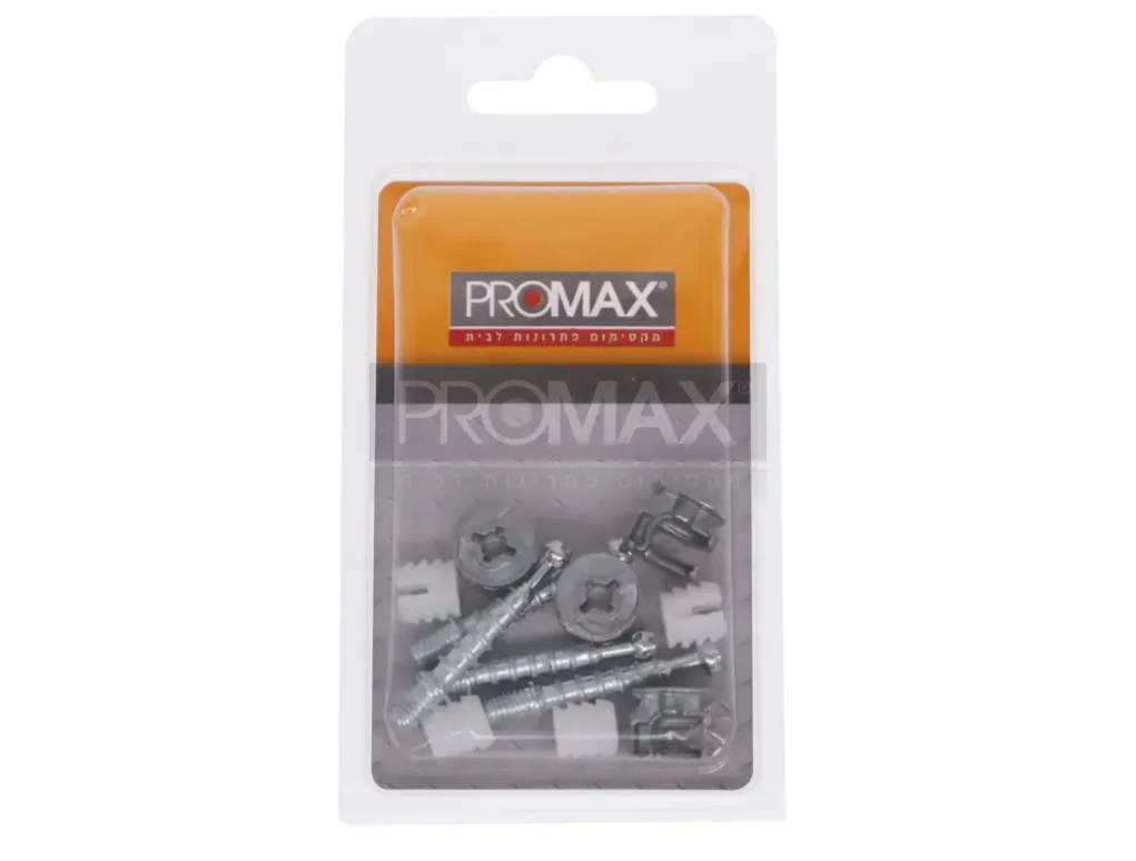 מחבר ארון רונדו בבליסטר (4 יח')