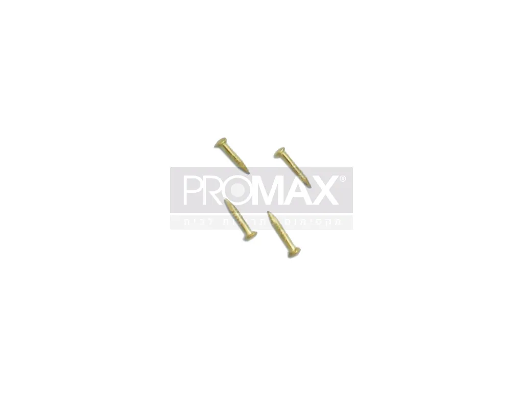 מסמר מוזהב 10 מ"מ למשולש תמונה (1000 יח') 3