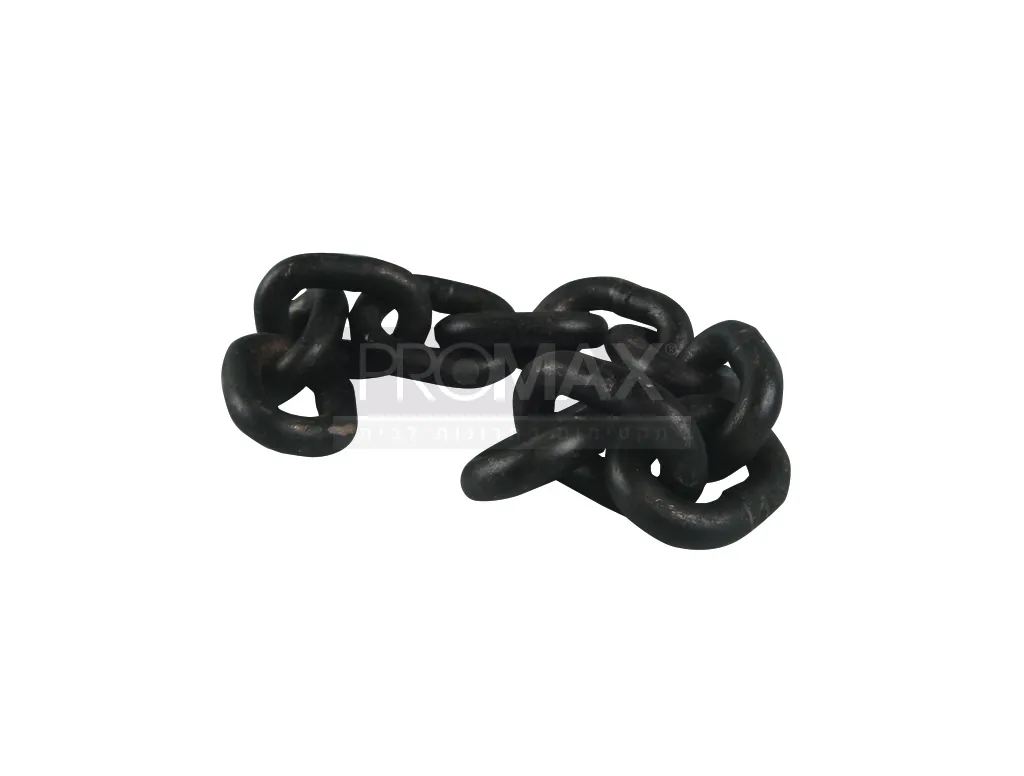 שרשרת מחוסמת שחור 8 מ"מ מטר