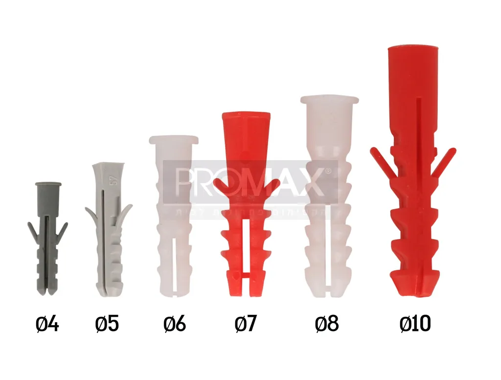 דיבל סטנדרטי 6 מ"מ 1000 יח'(תוצרת הארץ)