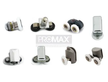 גלגלים למקלחון