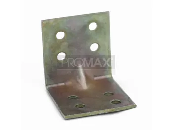 זווית מחוזקת (עובי 2 מ"מ צהוב)