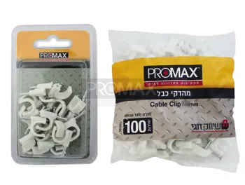 מהדק כבל חשמל עגול