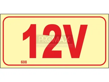 שילוט חשמל גודל 10X5