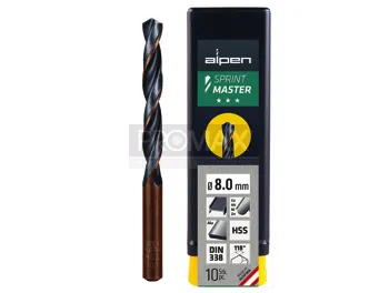 מקדח לברזל HSS קופסה