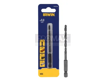 מקדח ברזל HSS למברגה בבליסטר IRWIN