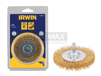 מברשת ציר פליז בבליסטר IRWIN