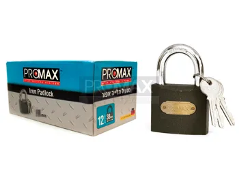 מנעול תלייה אפור בקופסה