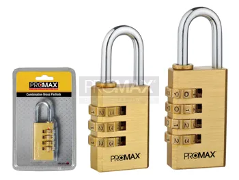 מנעול תלייה מספרים מפליז