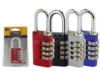 מנעול תלייה מספרים צבעוני