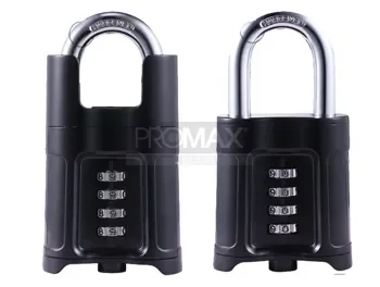 מנעול תלי מספרים שחור