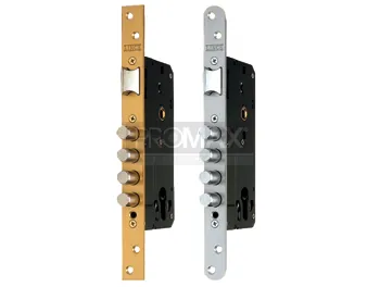 מנעול חבוי לצילינדר נעילת 4 פינים תוצרת JIS מוזהבת