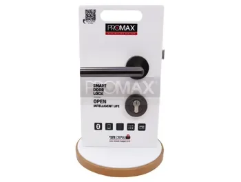 סטנד ידית לדלתות פנים פתיחה עם קוד/אפליקציה