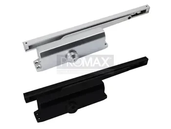 מחזיר דלת מקצועי עם עצר ומסילה