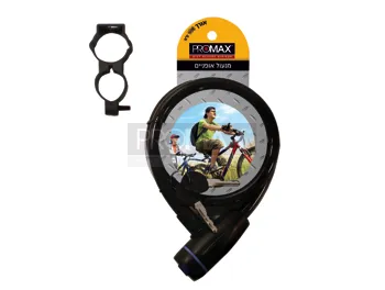 מנעול אופניים עם נעילת מפתח