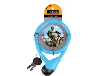 מנעול אופניים נעילת מפתח ציבעוני חדש