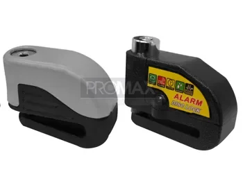 מנעול דיסק עם אזעקה