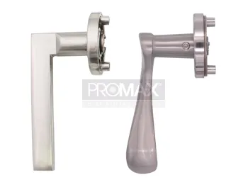 ידית ביטחון דקורטיבית ניקל מט