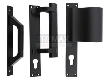 ידיות קבועות לדלת כניסה אלומיניום