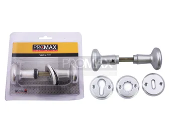 ידית כפתור אלום