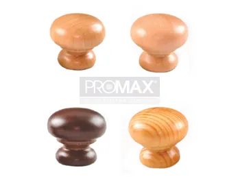 כפתור עץ Ø40 מ"מ