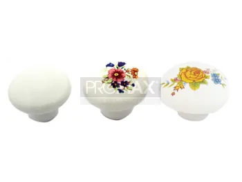 כפתור פורצלן Ø32 מ"מ