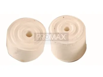 מעצור גומי עגול לבן