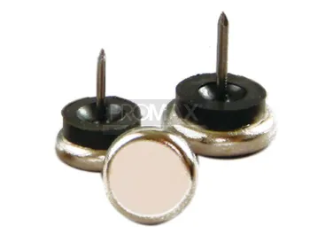 רגלית החלקה ניקל עם מסמר