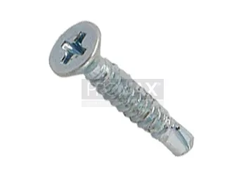 בורג פח ראש שטוח